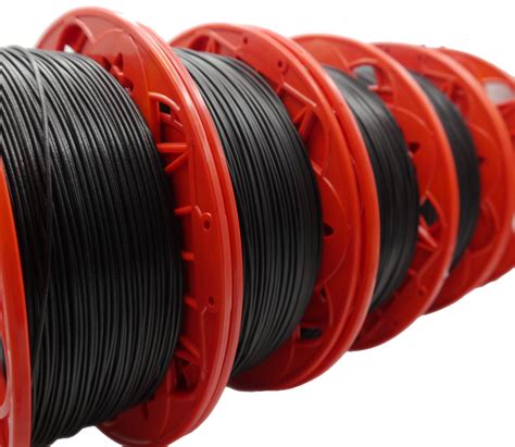 10 Pack CARBON FIBER ABS *BLACK*- Short Spools 70% min 1.75MM – Atomic Filament