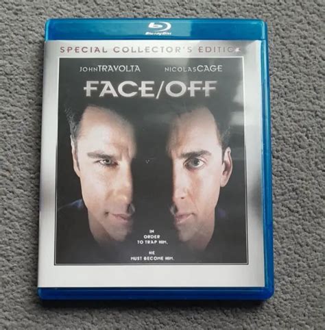 FACE/OFF SPECIAL COLLECTOR'S Edition Blu-Ray John Travolta Nicolas Cage ...