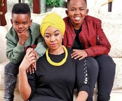 Meet Ayanda Ncwane children, The first born looks exactly like Sfiso ...