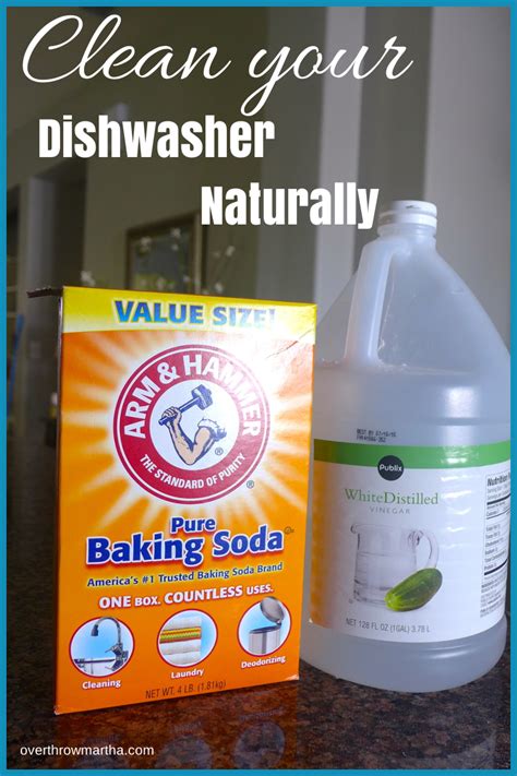 Natural, Easy Way to Clean Your Dishwasher! - Overthrow Martha