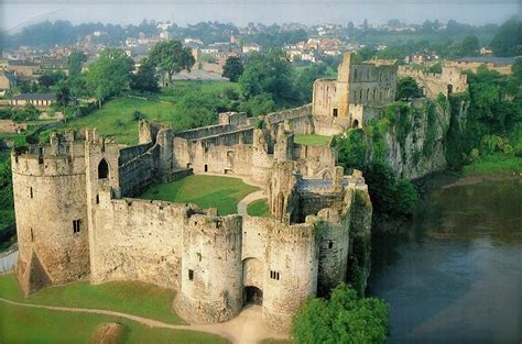 Chepstow Castle from the east | British castles, European castles, Castle