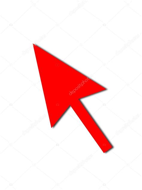 Cursor Arrow Mouse Red — Stock Photo © hlehnerer #2077504