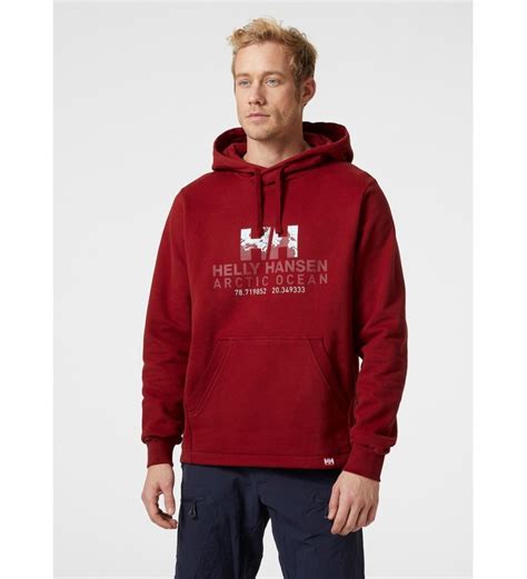 Helly Hansen Arctic Ocean sweatshirt maroon - ESD Store fashion, footwear and accessories - best ...