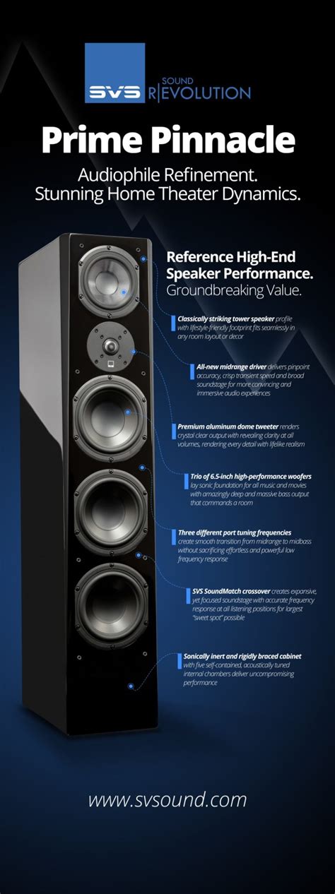 SVS Launches Prime Pinnacle Tower Speaker - Missing Remote