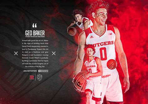 2017-18 Rutgers Men's Basketball on Behance