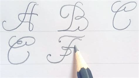 Fancy Spanish cursive alphabet handwriting | A to Z practice guide for ...