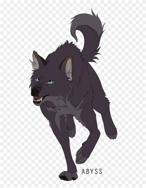 Grey And Black Wolf Drawing, HD Png Download - 580x1028(#3728578) - PngFind