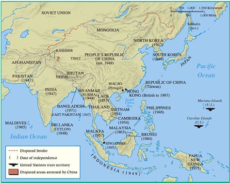 The British Empire in Asia