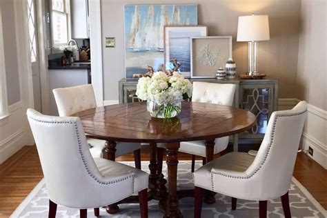 72 inch round dining table and considerations for home - Noble