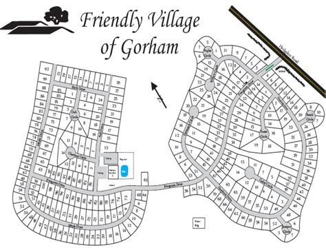 Community Layout - Friendly Village of Gorham