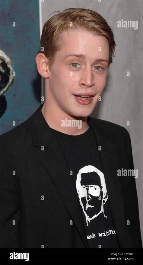 Actor Macaulay Culkin attends the west coast premiere of the play 'Chicken' in Los Angeles ...