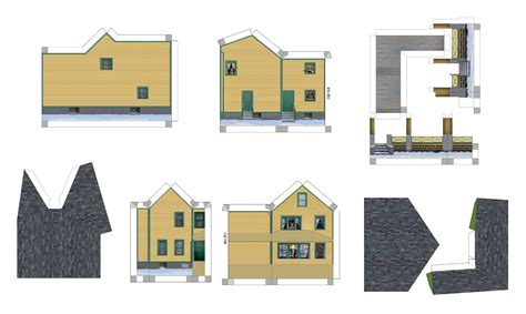 Ho Scale Buildings Free Printable Plans - Printable Templates by Nora