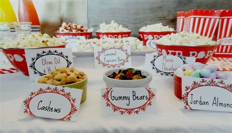 DIY Popcorn Bar and Movie Night – Simply Southern Mom