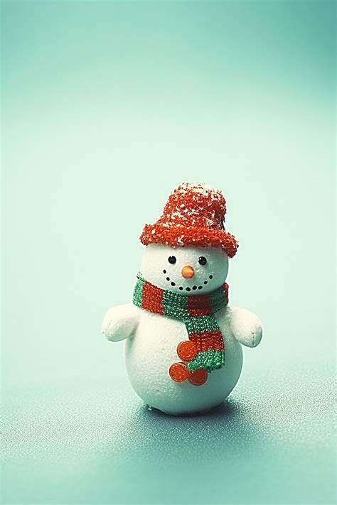 Handmade Snowman Background Wallpaper Image For Free Download - Pngtree