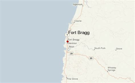 Fort Bragg, California Weather Forecast