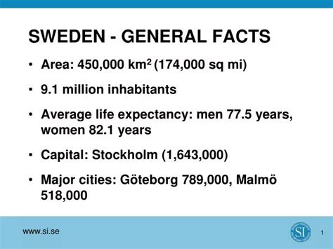 PPT - SWEDEN - GENERAL FACTS PowerPoint Presentation, free download ...