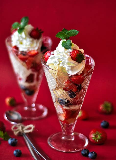 Strawberry Ice Cream Sundae