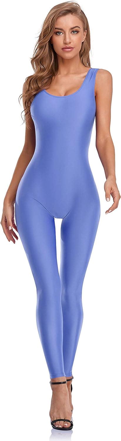 Speerise Women Lycra Spandex Nylon Tank Dance Unitard Bodysuit: Buy ...