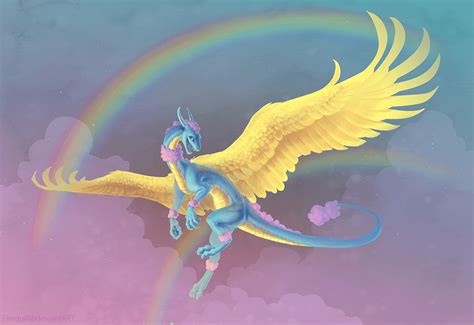 Rainbow Dragon Wallpaper