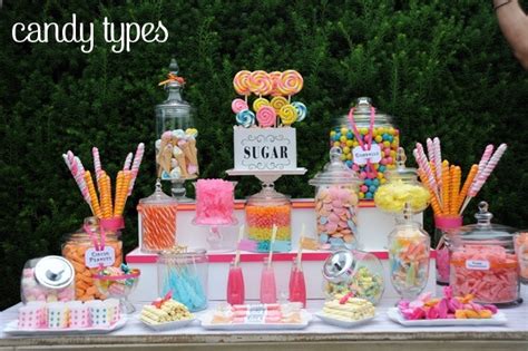 Candy Buffet Ideas brought to you by Sugar City Treats