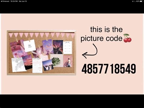 Bloxburg picture id codes