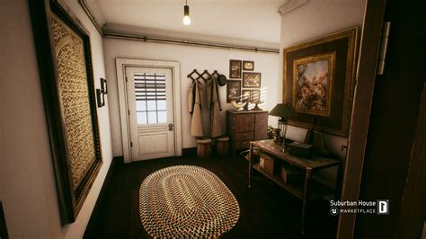 Suburban House Interior in Environments - UE Marketplace