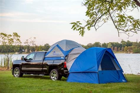 You Can Get A Tent To Attach To The Back Of Your Pickup Truck and Now I Want One