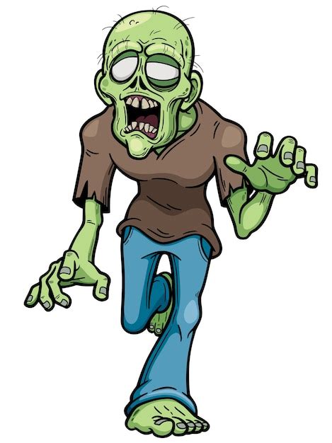 Premium Vector | Zombie cartoon