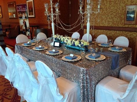 Sequin Tablecloths – Rectangle (Multiple Colors & Styles) | I Do Events