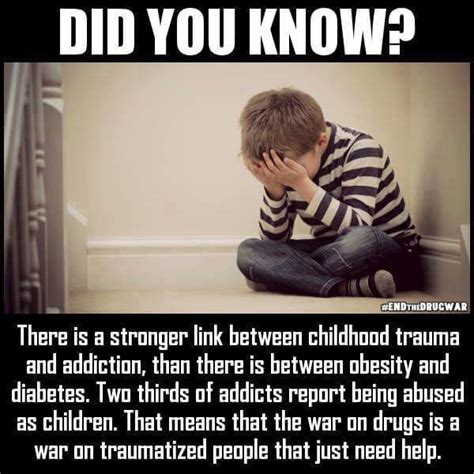 children - Is the correlation in betwen childhood trauma and addiction stronger than the ...