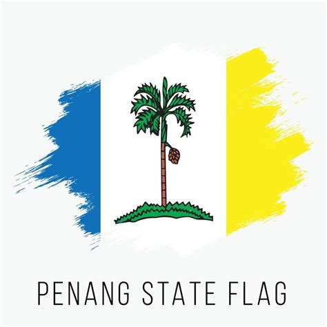 Malaysia State Penang Vector Flag Design Template 21969124 Vector Art ...