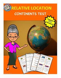 Test your students knowledge of relative location. Teacherspayteachers ...