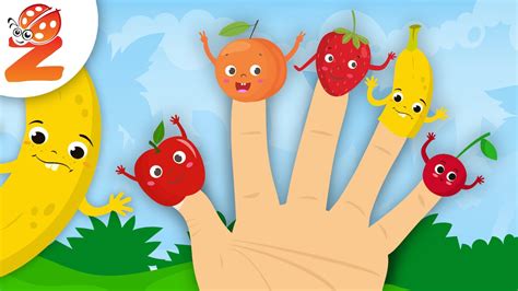 Finger Family | Fruit Version | Animated Songs - Educational Nursery ...