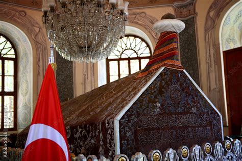 Tomb of Osman Gazi founder of Ottoman Empire Stock Photo | Adobe Stock