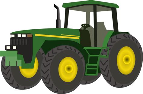 Green Tractor Clip Art at Clker.com - vector clip art online, royalty free & public domain