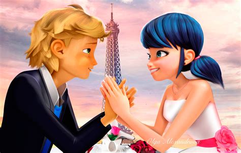 Miraculous Ladybug romantic fan art - YouLoveIt.com