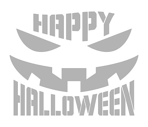 Halloween Stencil Printable