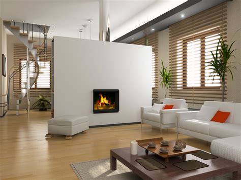 Modern living room fireplace - My Home Deco Mag