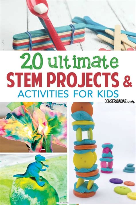 20 Ultimate STEM Projects & Activities for Kids - ConservaMom