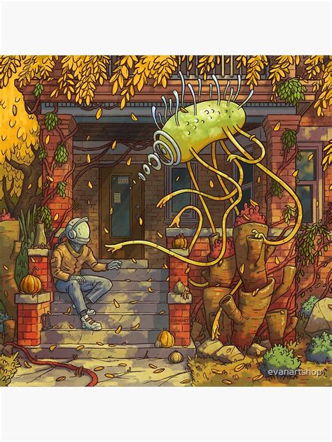 "Visitor" Art Print for Sale by evanartshop | Redbubble