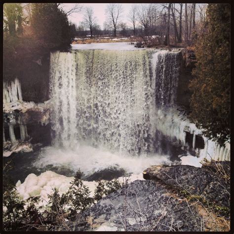 Indian Falls, Owen Sound, Ontario | Owen sound, Natural landmarks, Ontario