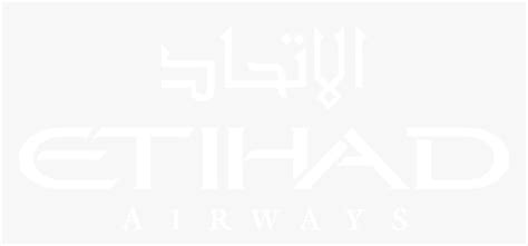 Etihad Airways Logo White, HD Png Download - kindpng