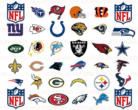 NFL Logos Bundle | NFL Teams svg, NFL Team Logos Vector, Sport Svg, cut files Football cricut ...