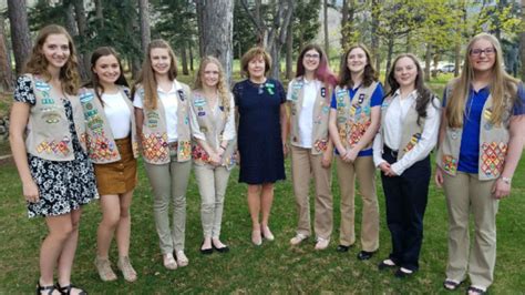 Local Girl Scouts celebrate earning highest awards