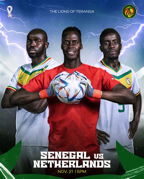 Senegal Football Social Rebrand | 2022 FIFA World Cup on Behance