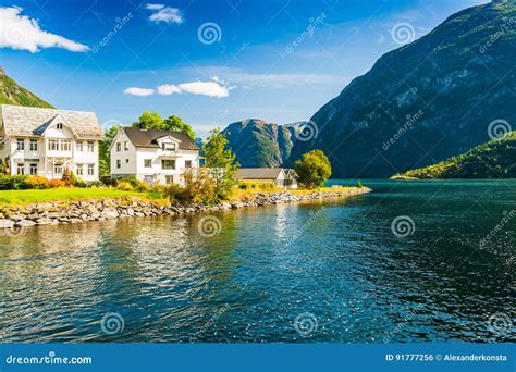 Stunning Views of the Fjord. the County of More Og Romsdal. Norway ...