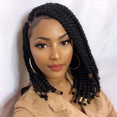 Cornrow Short Bob Braids Hairstyles 2019 - Kagutaba