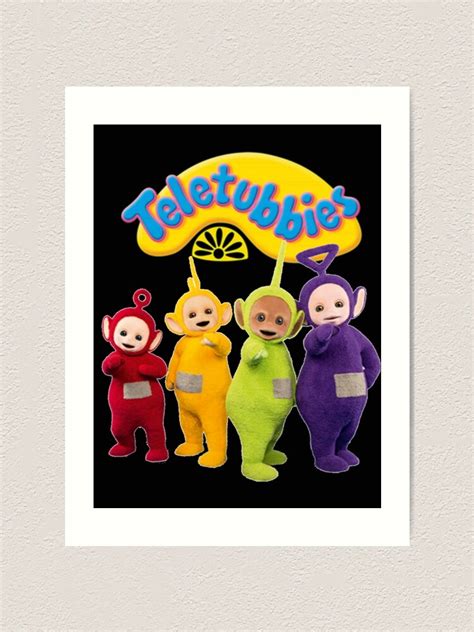 "Teletubbies Tinky Winky Dipsy Laa Laa Po" Art Print for Sale by ...