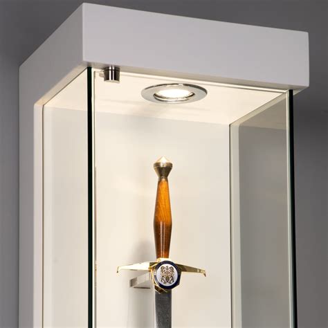 British Safety Council Sword Display Cabinet - Exhibition Plinths