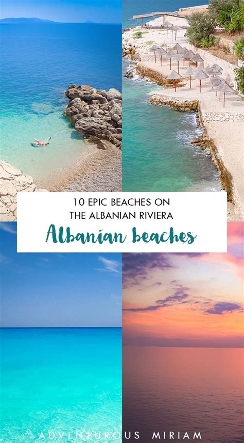 Albania Beaches Map